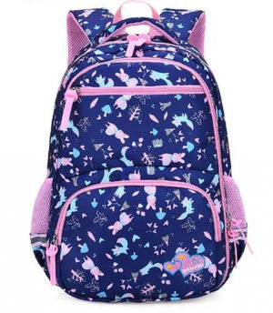 Girls School Bag Travel Backpack Satchel Shoulder Rucksack Bag 6-12 Years Old