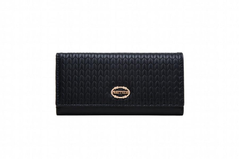Purity Women's Long Buckle PU Handbag Wallet