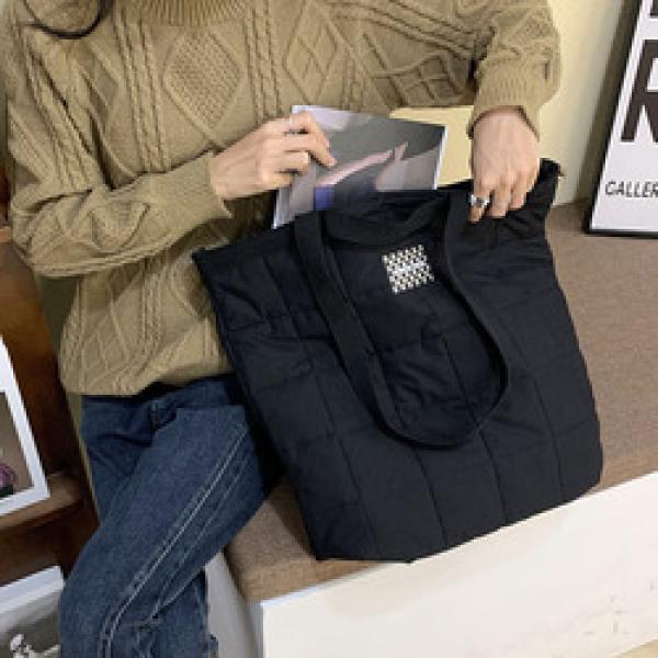 Puffer High Handbag Shopping Tote Bag