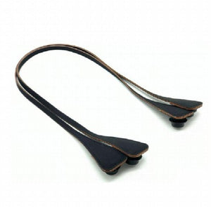 1 Pair PU Leather Handle for O Bag Beach Handbag