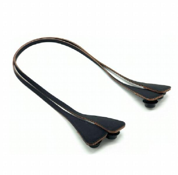 1 Pair PU Leather Handle for O Bag Beach Handbag