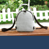 Bohemian Print Mini Handbag with Appliques - Casual Carrier