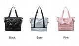 Waterproof Oxford Gym Bag for Women with Dry Wet Separation