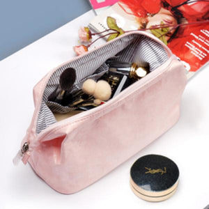 Portable Cosmetic Makeup Bag for Travel, Black