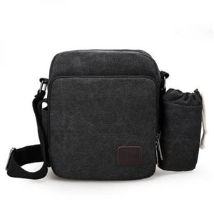 Retro Canvas Men's Shoulder Bag Large-capacity Leisure Bag