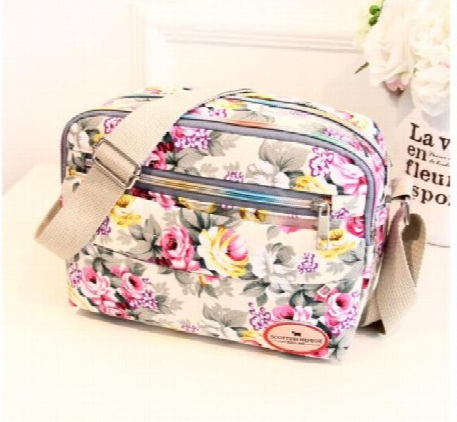 Women's Canvas Shoulder Bag Hot Multifunctional Large Capacity Crossbody Bag