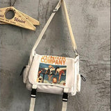 Oxford Crossbody Bag for Women Youth Shoulder Bag Large Capacity