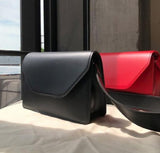 Red Happy Tofu Shoulder Bag Mini Square Chain Small Bag