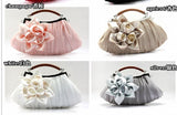 Arrival Soft Party Top Mini Bag with Diamond Flower Evening Tote