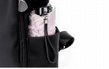 Girl's Cute Cat Pendant Backpack Oxford Cloth Travel School Shoulder Bag