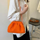 Chain Shoulder Bag Women Portable Bucket Bag Messenger Bag
