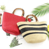 South Korea Straw Bag Casual Handbag Summer Holiday Shoulder Bag