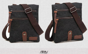Hot Man Small Canvas Messenger Bag Men Satchels Bag