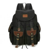 Hot Canvas Travel Backpack Student School Bag