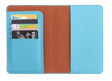 Nubuck Leather Passport Holder Cover for Men and Women