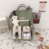 Girls Backpack Large Capacity School Bag Students Daypack