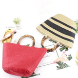South Korea Straw Bag Casual Handbag Summer Holiday Shoulder Bag