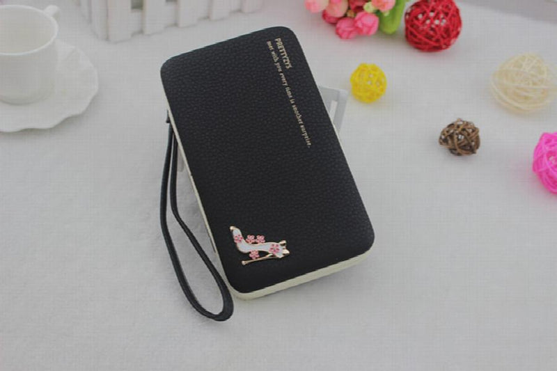 Large Capacity Wallet for Women Vertical Mobile Phone Bag