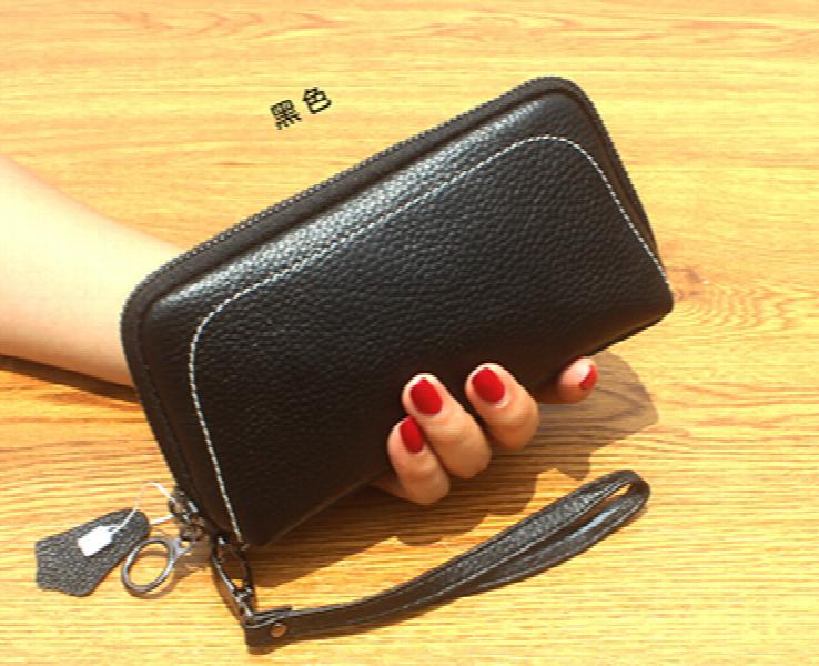 Leather Makeup Bag Professional Cosmetic Cases Phone Pouch Clutch Bag