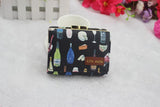 Women's Short Three-Fold Wallet - Animal Print