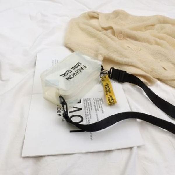 Summer Mini Transparent Square Jelly Shoulder Bag