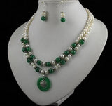 Natural Freshwater Cultured Choker Necklace Set