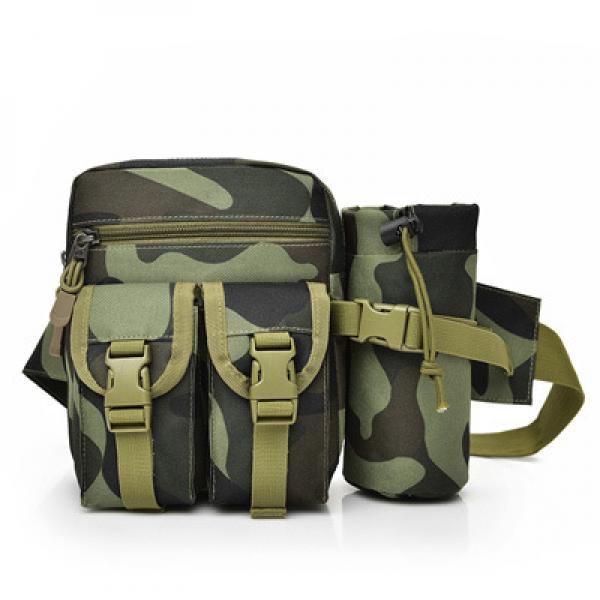 Tactical Waist Bag Fanny Pack Water Bottle Belt Pouch