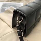 PU Leather Crossbody Bags for Women Solid Shoulder Handbags