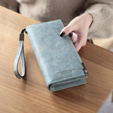 Women's Long Zipper Handbag Mobile Bag