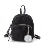 Stylish Velvet Travel Backpack for Women