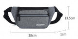 Men Waist Bum Bag Fanny Pack Belt Money Pouch Zip Travel Hiking Bag