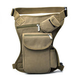 OPK Men Multifunction Waist Drop Leg Bag for Motorcycle Outdoor