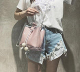 Transparent Jelly Mother Bag Big Bag Female Shoulder Bag