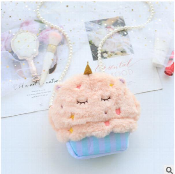 Soft Rabbit Girl Shoulder Bag Cake Unicorn Messenger Bag