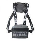Tactical Chest Bag Bullet Hip Hop Vest Streetwear Bag