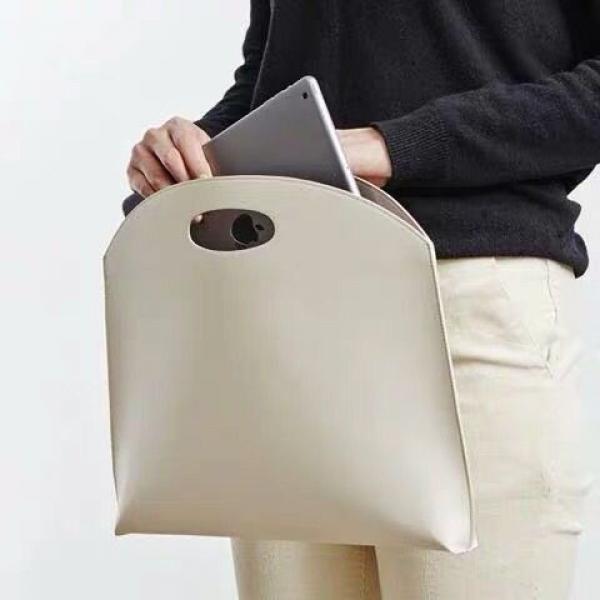 Vintage A4 Bag High PU Leather Women Tote Hand Bags