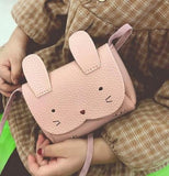 Kids Coin Purses Girls Children Rabbit Wallet Shoulder Messenger Bag
