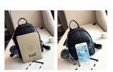 Women Small Mini Backpack PU Leather Female Back Pack Bag