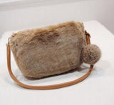 Fuzzy Rabbit Winter Fur Handbag