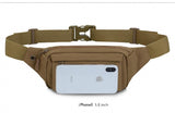 Men Small Waist Bag Anti Theft Mini Travel Bag Outdoor Sports Cell Phone Key Bag