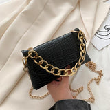 Crocodile Summer Envelope Shoulder Bag