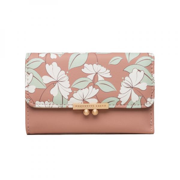 Pritty Small Fresh Wallet Women's Short Three Fold Lovely