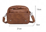 Chuwanglin Small Crossbody Shoulder Bag Soft PU Leather Messenger Bag