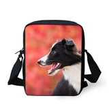 3D Greyhounds Dog Kids Book Schoolbag For Kindergarten Girls