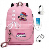 Anime Backpack Friday Night Funkin Boys Girls Students School Bag