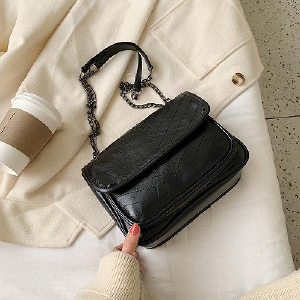 High Brown Small Bag Women's Messenger Chain Bag PU Ladies Shoulder Bag