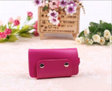 Hot Buckle Key Wallets Pu Leather Keys Holders For Men Women