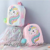 My Little Baby girl pony Small School Bag Soft Toddler Schoolbag