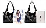 Women's Sequined PU Leather Shoulder Bag