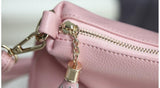 High Tassel Leather Bags For Women Vintage Messenger Shoulder Bags